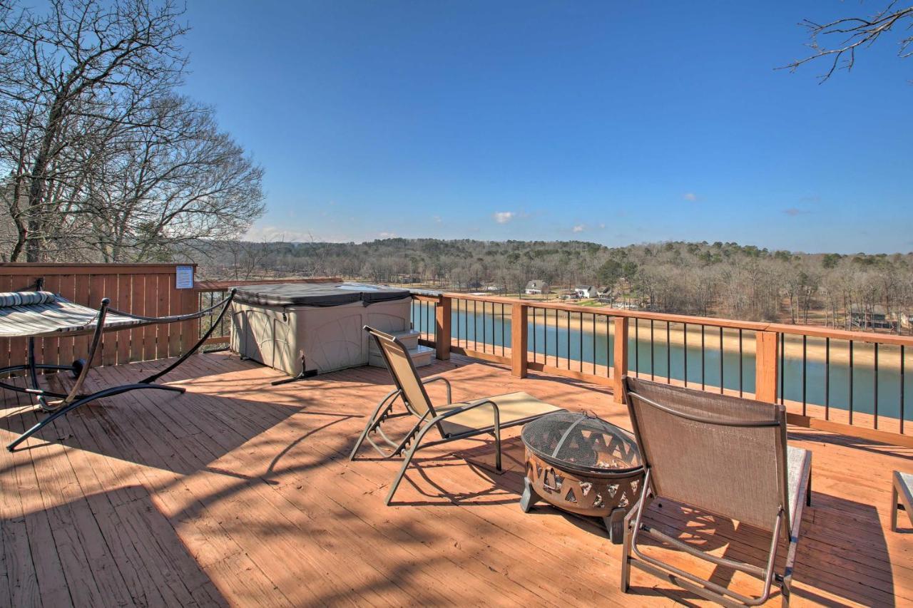Hot Springs Waterfront Escape With Hot Tub! Villa Bagian luar foto